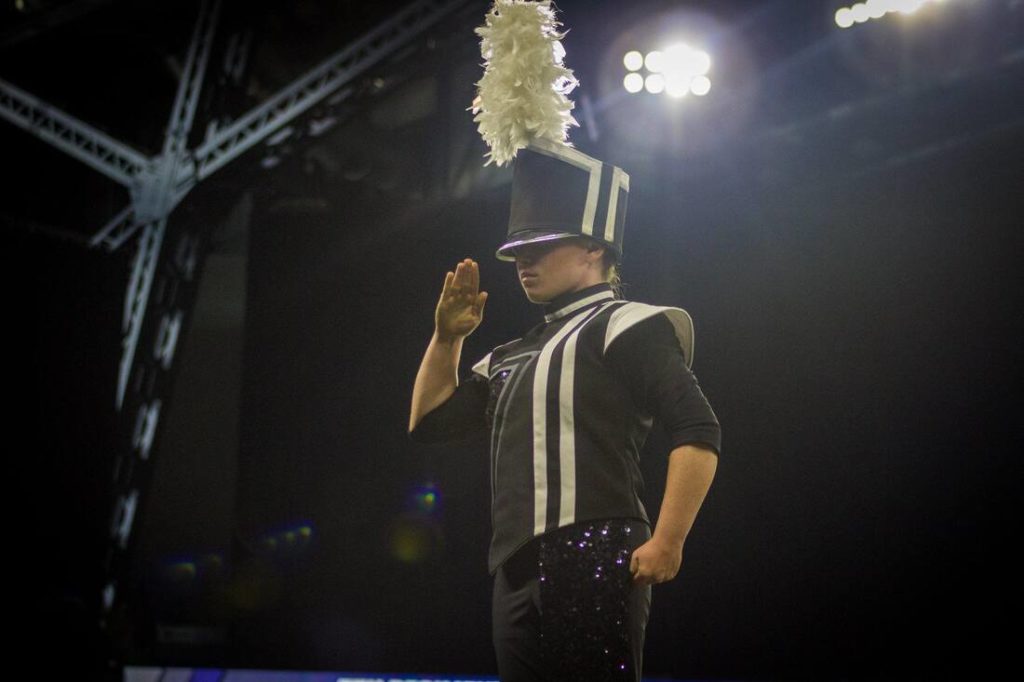 Drum Major, Serenity Hope Morris of 7th Regiment